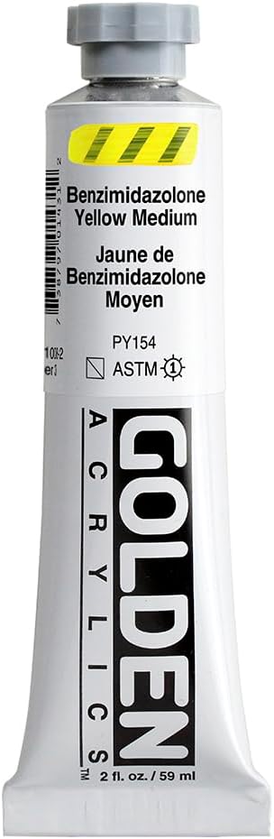 LIGHT ORANGE HB ACRYLIC 2OZ